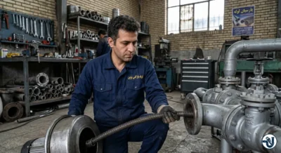 لوله بازکنی در کوی خرداد زنجان