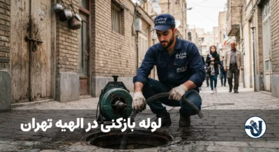 لوله بازکنی در الهیه تهران