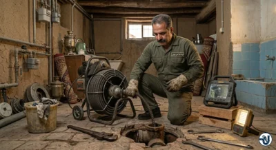 لوله بازکنی در کوی فاطمیه زنجان