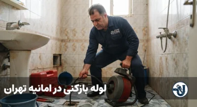 لوله بازکنی در امانیه تهران