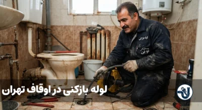 لوله بازکنی در اوقاف تهران